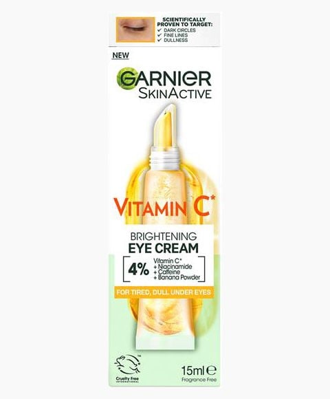 CRÈME ÉCLAIRCISSANTE POUR LES YEUX À LA VITAMINE C SKIN ACTIVE 