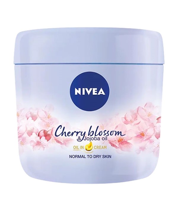 CRÈME POUR LE CORPS À LA FLEUR DE CERISIER ET À L'HUILE DE JOJOBA NIVEA 