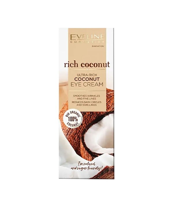 CRÈME POUR LES YEUX RICHE À LA NOIX DE COCO ULTRA RICHE 