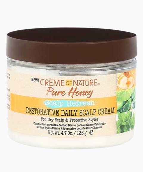 CRÈME QUOTIDIENNE RÉPARATRICE POUR LE CUIR CHEVELU PURE HONEY SCALP REFRESH 