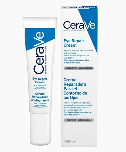 CRÈME RÉPARATRICE POUR LES YEUX CERAVE - RÉDUIT LES CERCLES ET LES POUFFES