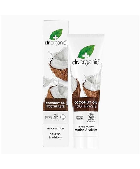 DENTIFRICE À L'HUILE DE COCO BIOLOGIQUE