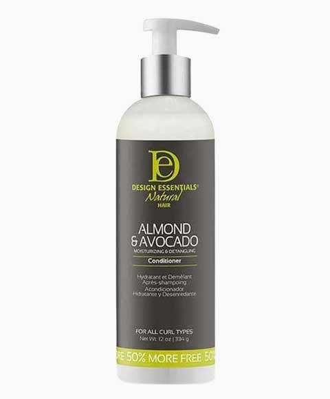DESIGN ESSENTIALS NATUREL AMANDE ET AVOCAT HYDRATANT
