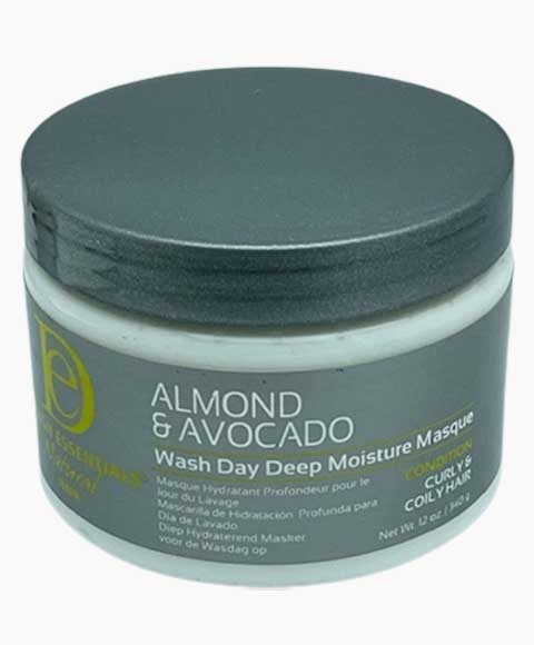 DESIGN ESSENTIALS NATUREL AMANDE ET AVOCAT WASH DAY DEEP