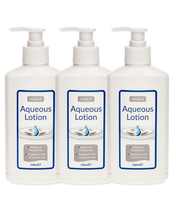 DISTRIBUTEUR À POMPE DE LOTION AQUEUSE HYDRATANTE NUAGE 3 PACK