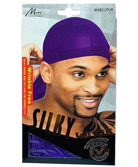 DURAG EN SATIN SOYEUX DE LA COLLECTION MURRY