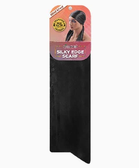 ÉCHARPE KASHMIR SILKY EDGE 7001 NOIR 