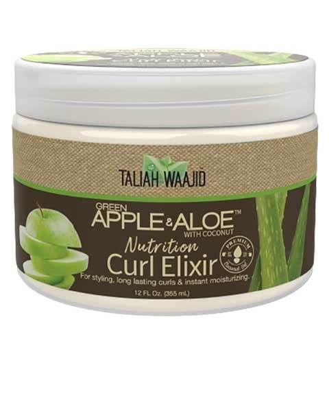 ÉLIXIR DE CURL DE POMME VERTE ET D'ALOE 