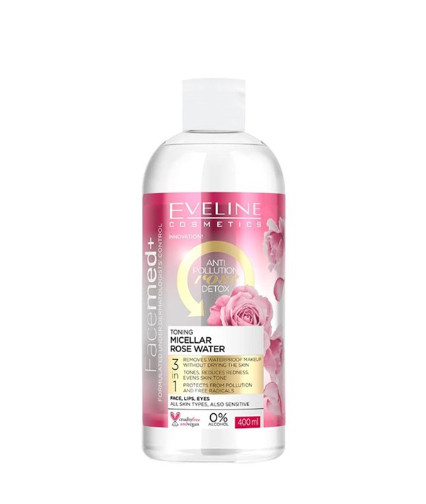 EAU DE ROSE MICELLAIRE TONIQUE FACEMED DETOX 