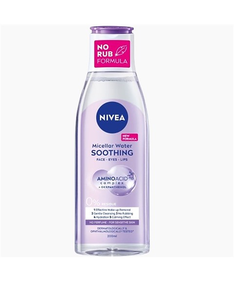 EAU NETTOYANTE APAISANTE MICELLAIRE NIVEA 