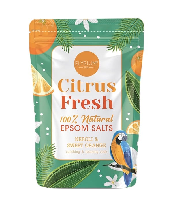 ELYSIUM SPA Néroli et sels d'epsom d'orange douce 