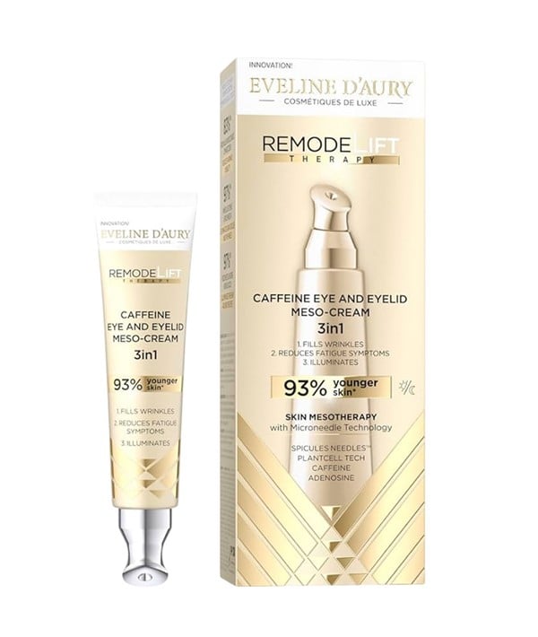 EVELINE DAURY 3IN1 REMODELIFT THERAPY CAFÉINE YEUX ET YEUX