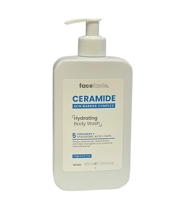 FACE FACTS 5 CERAMIDE HYDRATANT CORPS WASH 