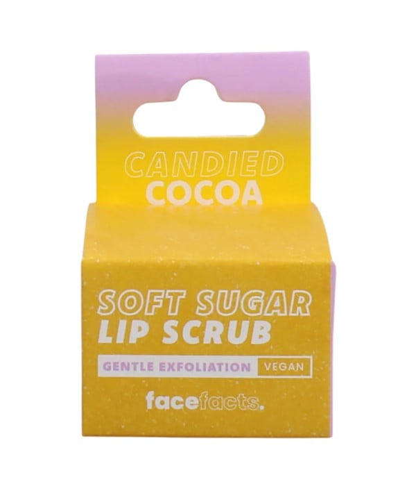 FACE FACTS GOMMAGE POUR LÈVRES AU SUCRE DOUX CACAO CONFIT 