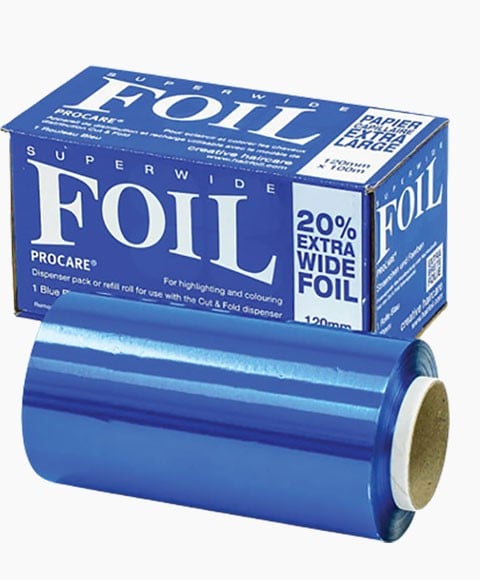 FEUILLES SUPER LARGES POUR METTRE EN ÉCLAIRAGE ET COLORER LE ROULEAU BLEU 