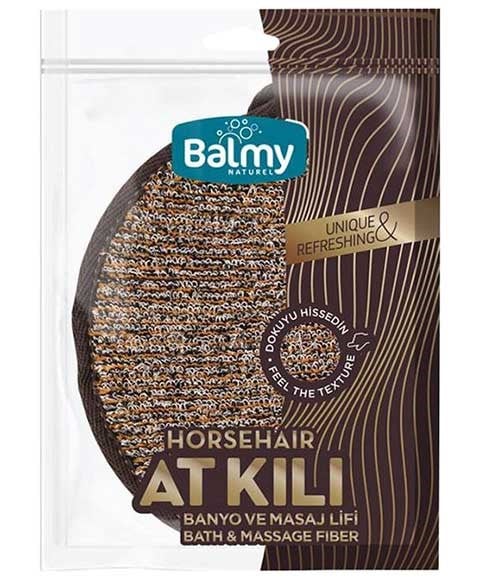 FIBRE DE BAIN ET DE MASSAGE EN CRIN DE CHEVAL 