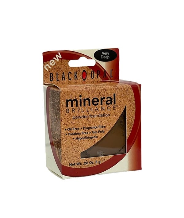 Fond de teint en poudre de brillance minérale Black Opal 