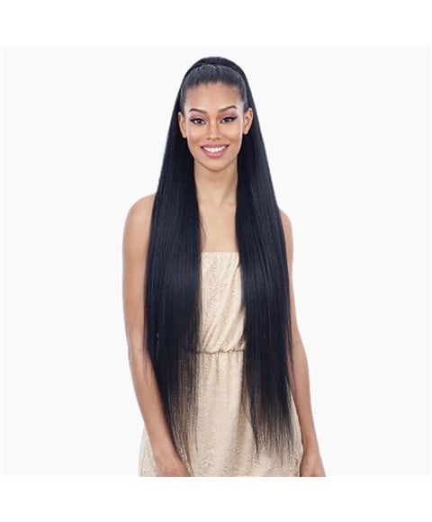 FREETRESS DRAWSTRING SYN LONG YAKY QUEUE DE CHEVAL DROITE 