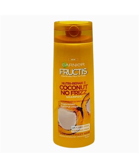 FRUCTIS NUTRI REPAIR 3 SHAMPOOING NO FRIZZ À LA NOIX DE COCO 