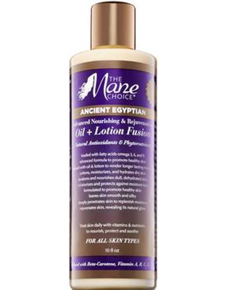 FUSION D'HUILE ÉGYPTIENNE ANCIENNE ET DE LOTION 