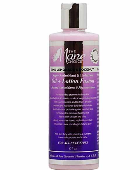 FUSION DE LIMONADE ROSE ET HUILE DE COCO PLUS LOTION 