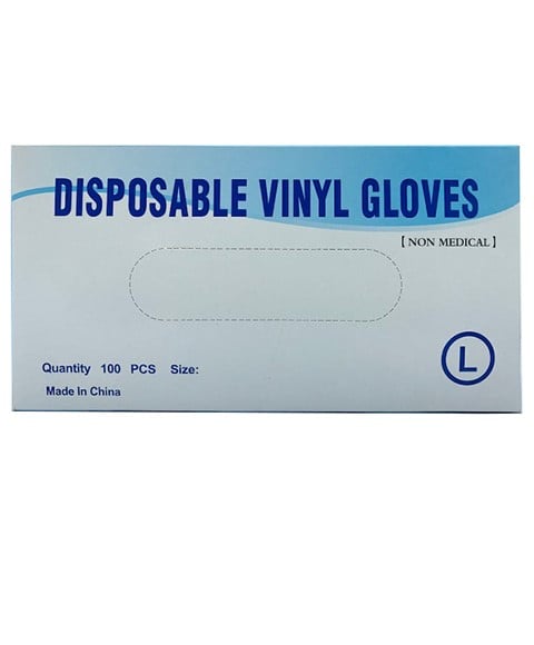 GANTS EN VINYLE JETABLES NON MÉDICAUX 