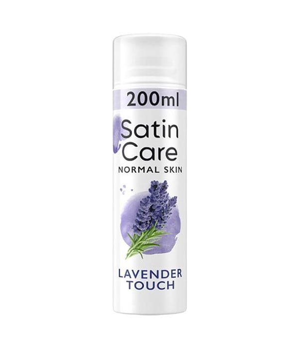GEL À RASER SATIN CARE LAVENDER TOUCH POUR FEMMES 