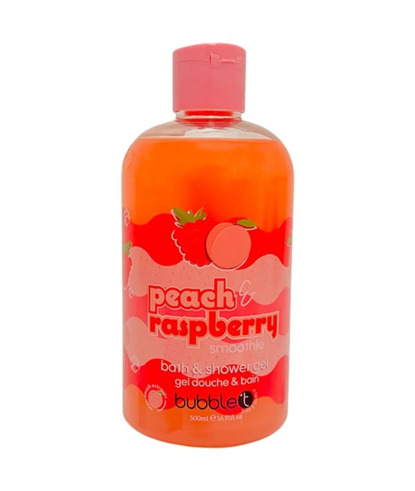 GEL BAIN ET DOUCHE SMOOTHIE À LA PÊCHE ET À LA FRAMBOISE SURGELÉE 