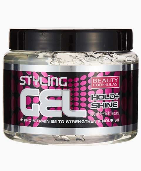 GEL COIFFANT BEAUTY FORMULAS HOLD PLUS SHINE