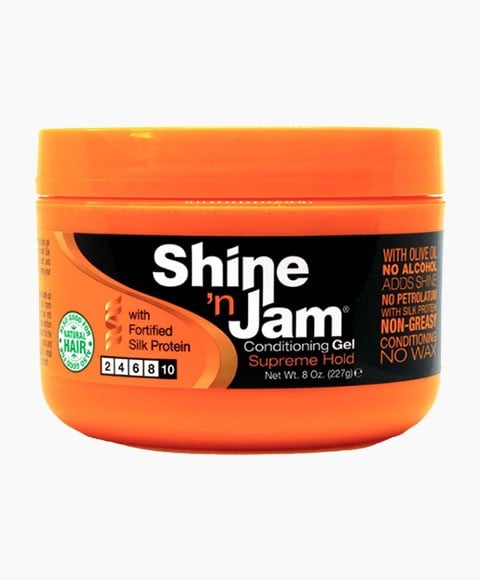 GEL conditionnant tenue suprême SHINE N JAM 
