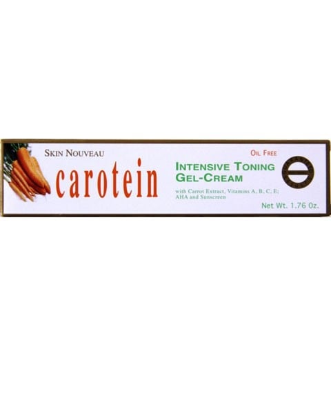 GEL-CRÈME TONIQUE INTENSIF SANS HUILE DE CAROTÉINE 