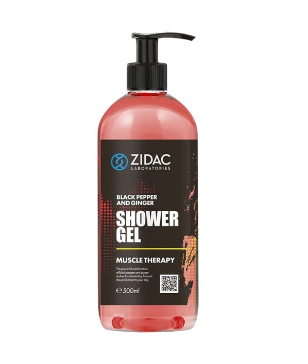 GEL DOUCHE DE THÉRAPIE MUSCULAIRE AU POIVRE NOIR ET AU GINGEMBRE 