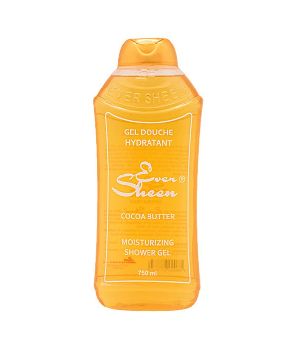 GEL DOUCHE HYDRATANT AU BEURRE DE CACAO EVER SHEEN 
