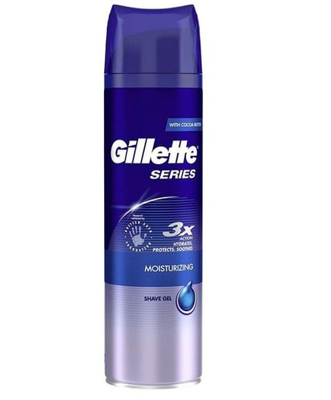 GEL HYDRATANT GILLETTE SERIES AU BEURRE DE CACAO
