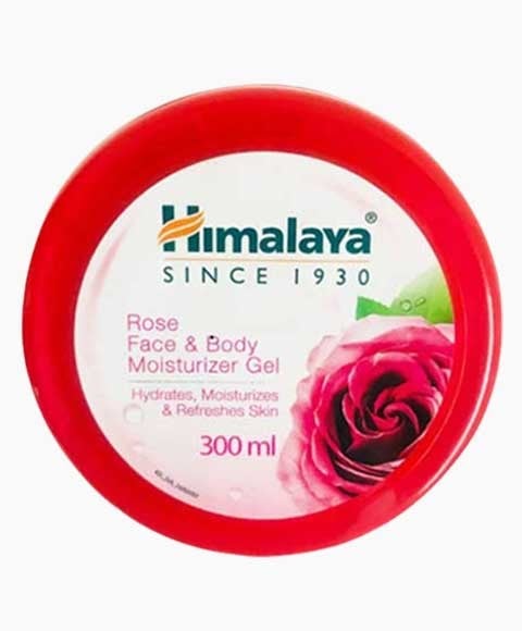 GEL HYDRATANT VISAGE ET CORPS À LA ROSE DE L'HIMALAYA 