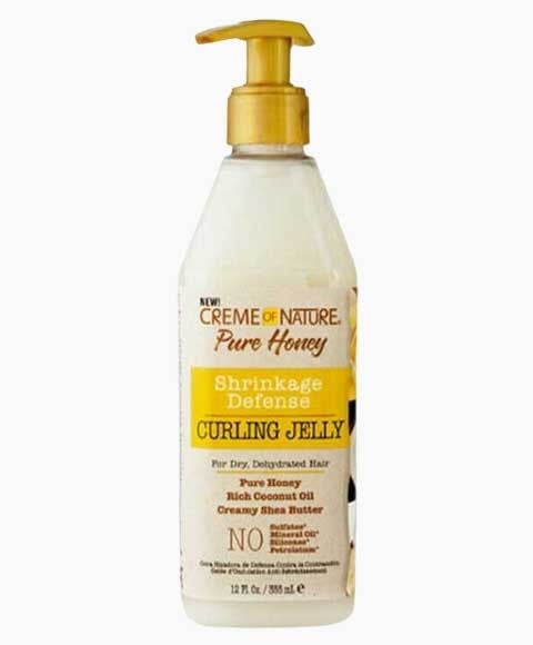 GELÉE DE CURL DE DÉFENSE DE RÉTRACTAGE AU MIEL PUR 