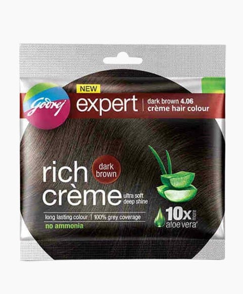 GODREJ EXPERT RICH CREME COULEUR DE CHEVEUX BRUN FONCÉ 