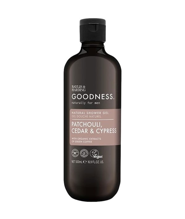 GOODNESS MEN PATCHOULI CÈDRE ET CYPRÈS DOUCHE NATURELLE GE