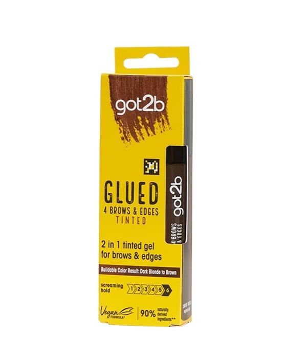 GOT2B GEL TEINTÉ COLLÉ 4 SOURCILS ET BORDS BLOND FONCÉ À BR