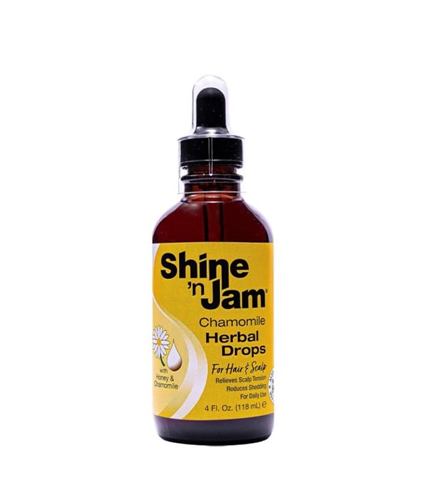 GOUTTES À BASE DE PLANTES DE CAMOMILLE SHINE N JAM 