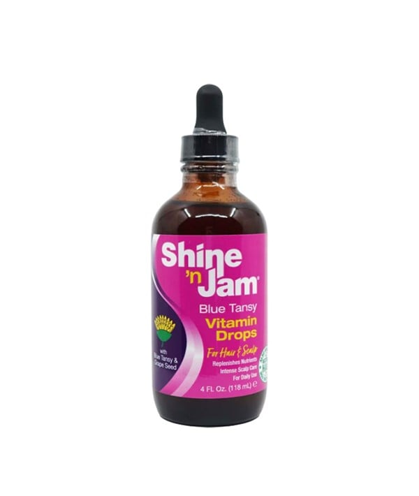GOUTTES DE VITAMINE DE TANSY BLEU SHINE N JAM