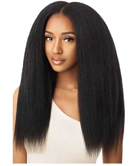 GRANDS BEAUX CHEVEUX KINKY DROIT CLIP IN 