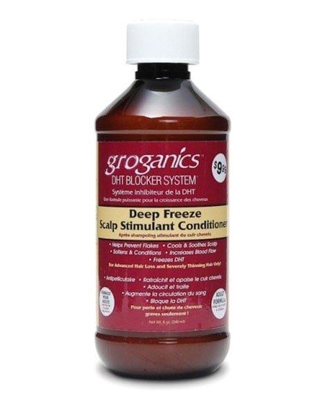 GROGANICS DEEP FREEZE REVITALISANT STIMULANT POUR LE CUIR CHEVELU 