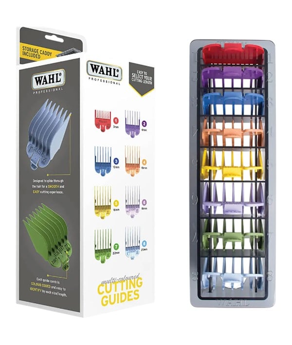 GUIDES DE COUPE POUR TONDEUSES À CODE COULEUR WAHL