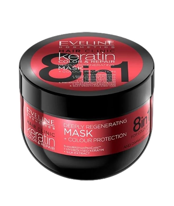 HAIR CLINIC KERATIN 8 EN 1 MASQUE PROFONDEMENT RÉGÉNÉRANT