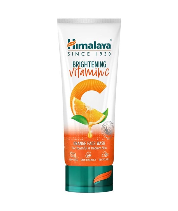 HIMALAYA BRIGHTENING VITAMINE C ORANGE VISAGE WASH 