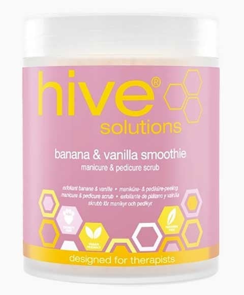 HIVE BANANA VANILLA SMOOTHIE GOMMAGE MANUCURE ET PÉDICURE 