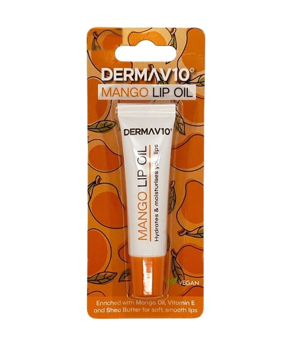HUILE À LÈVRES À LA MANGUE DERMAV10 