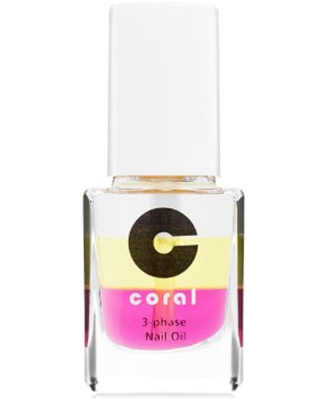 HUILE À ONGLES 3 PHASES CORAL TRINITY FORCE 