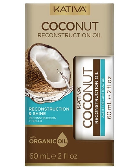 HUILE BIOLOGIQUE DE RECONSTRUCTION DE NOIX DE COCO 